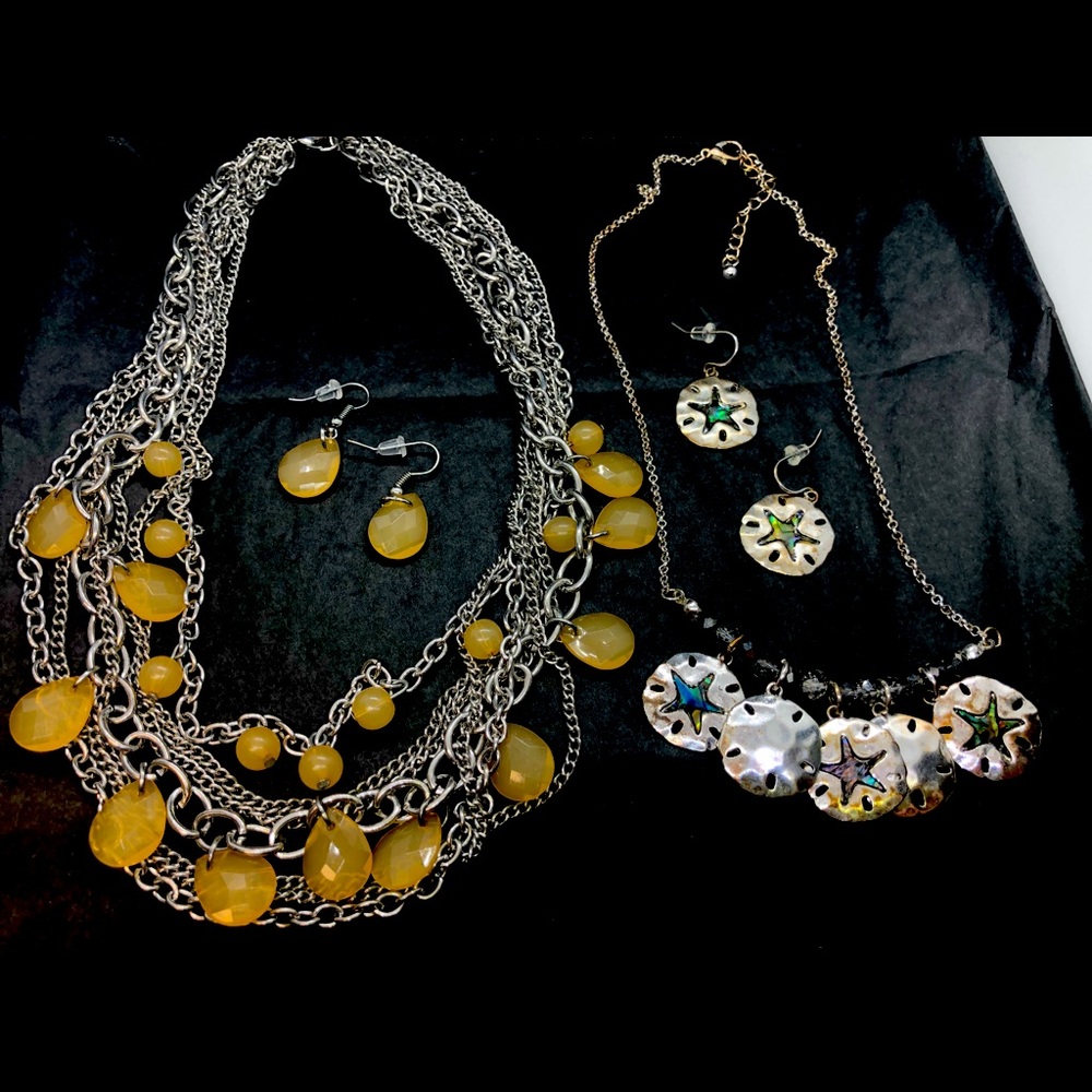 Lot of Paparazzi Jewelry-Necklace and Earring Sets